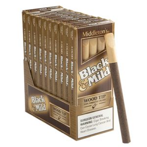 Black & Mild Cigars Wood Tip Original - 5 Pack-0