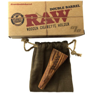 RAW Double Barrel Cigarette Holder-0
