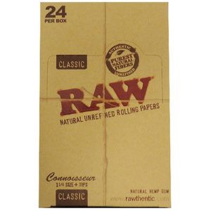 RAW Classic Connoisseur 1 1/4" Rolling Papers-0