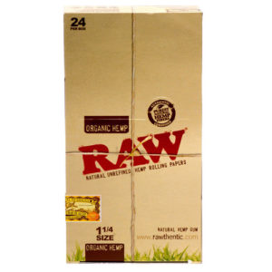 RAW Organic 1 1/4" Rolling Papers-0