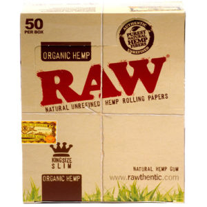 RAW Organic King Size Slim Rolling Papers-0