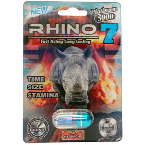 Rhino 7 Platinum 5000 Male Enhancement Pills-0