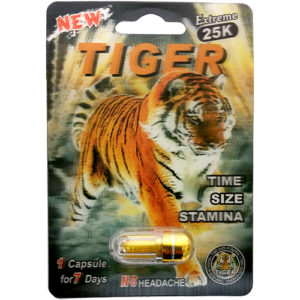 Tiger Extreme 25K Male Enhancement Pills-0